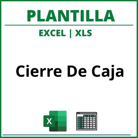 Plantilla Cierre De Caja Excel | Hot Sex Picture