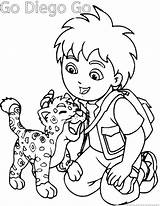 Go diego Coloring Pages  Part 2 sketch template