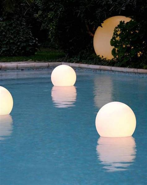 floating-led-ball-pool-light-ideas | HomeMydesign