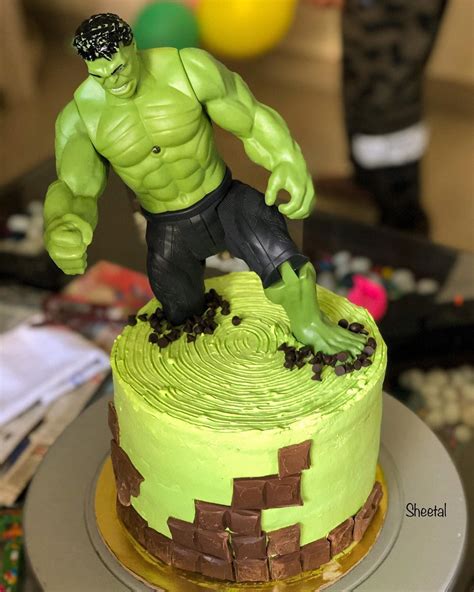 Best Hulk Theme Cake In Thane | Order Online