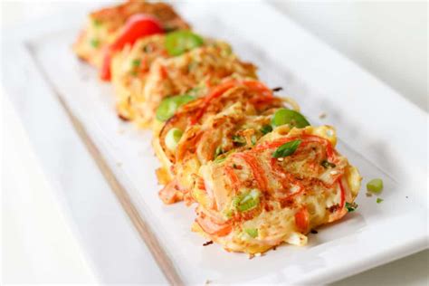 Korean Crab Jeon (Crab Stick Omelettes : 게맛살전) | Chef Julie Yoon