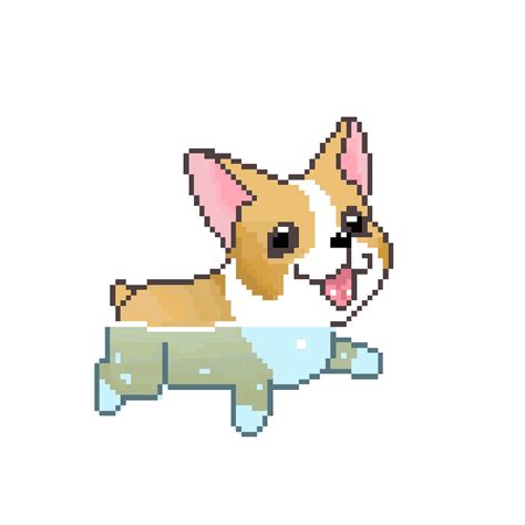 Pixel - Corgi on Behance