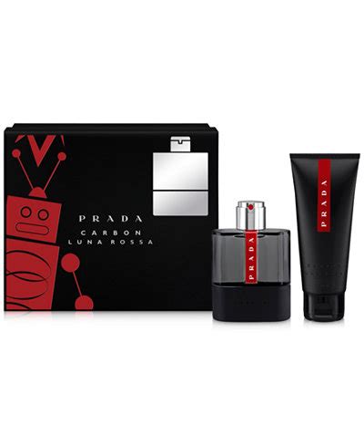 Prada Men's 2-Pc. Luna Rossa Carbon Gift Set - Men's Cologne & Grooming - Beauty - Macy's