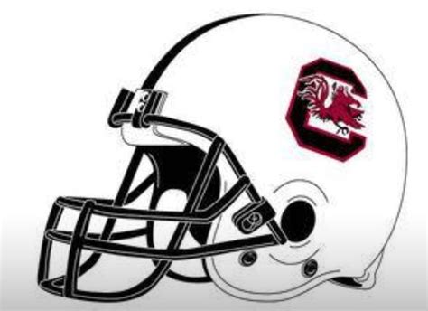 Carolina Gamecock Helmet | Football helmets, Carolina gamecocks, Helmet