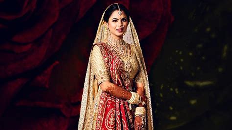 Isha Ambani’s Designer Bridal Lehenga - Isha Ambani's Wedding Lehenga | Vogue India