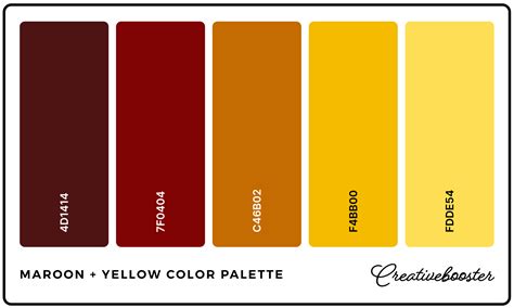 20+ Best Maroon Color Palettes (Colors That Go With Maroon) – CreativeBooster