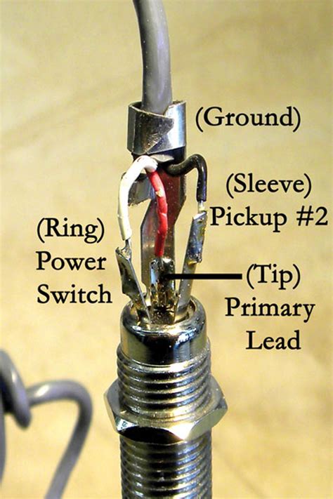 Guitar Output Jack Wiring Diagram