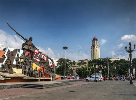 Andres Bonifacio Shrine Monument Landmark in Central Manila City Editorial Photography - Image ...