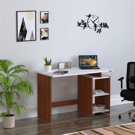 Buy AnikaaCalisto Engineered Wood Study Table, Study Desk, Computer Desk, Office Desk, Small ...