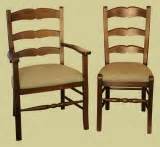 Spindleback Chair | French Country Chair | Ladderback Chair | Fruitwood Upholstered Chair ...