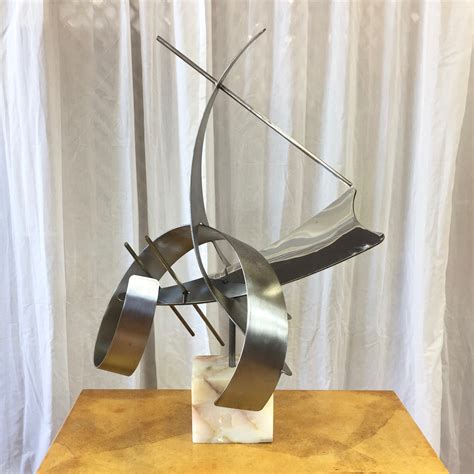 Monumental Abstract Steel Sculpture by Curtis Jeré - Past Perfect