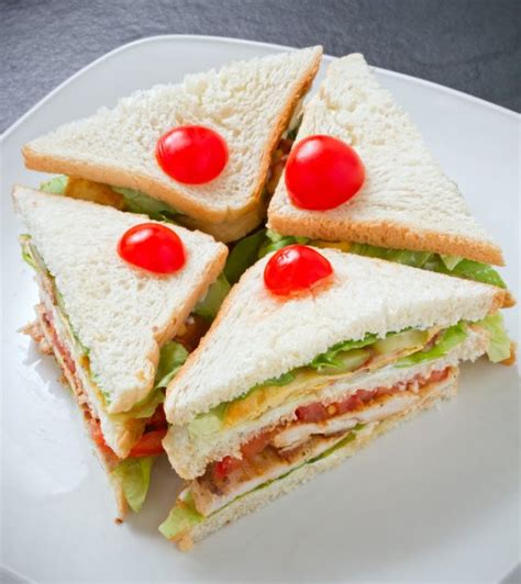 Fresh Vegetarian sandwich — Stock Photo © LucicN #1771411