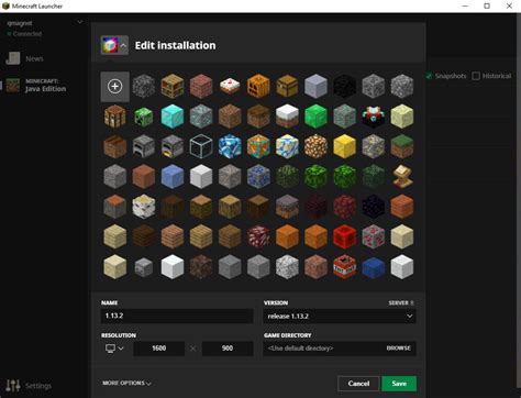 Minecraft Launcher Icon at Vectorified.com | Collection of Minecraft Launcher Icon free for ...