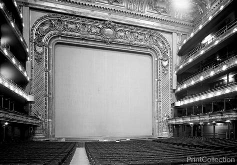 Print Collection - Stage View, Metropolitan Opera House, 1423 Broadway ...