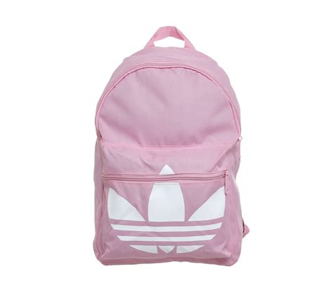 adidas Originals Trefoil Canvas Backpack in Pink - Lyst