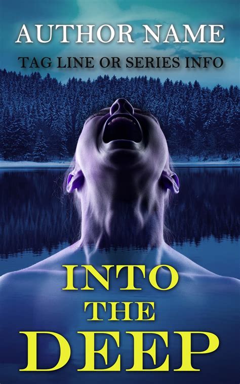 Into the Deep Thriller Cover - The Book Cover Designer