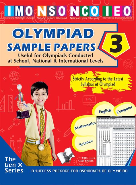 Olympiad Sample Paper 3: Useful for Olympiad conducted at School, Nati – Bookstaa.com