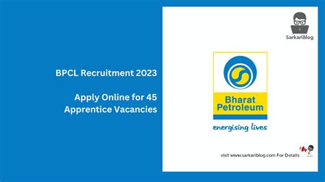 BPCL Recruitment 2023 Technician Apprentice Vacancies