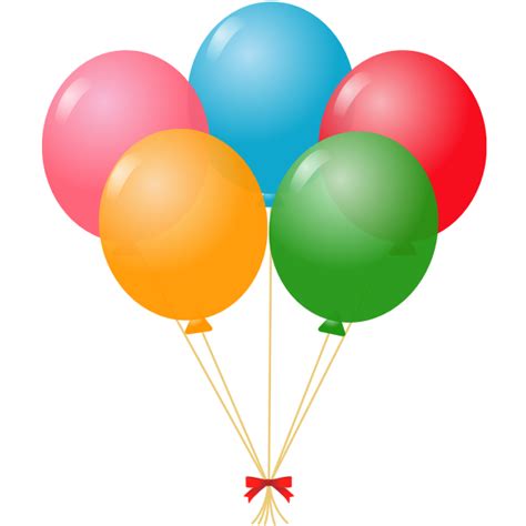 Birthday balloons | Free SVG