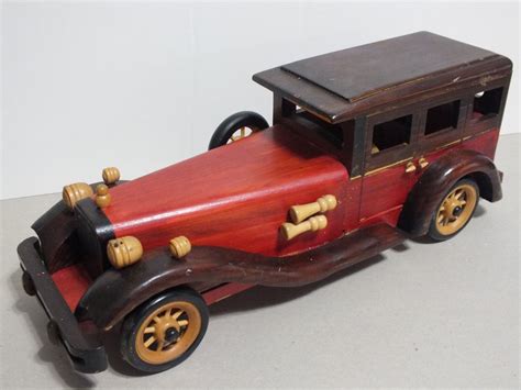 Antique Hand Made Wooden Model Cars - Antique Cars Blog