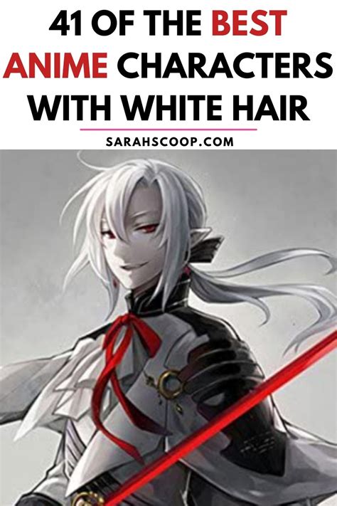 41 of the Best White Haired Anime Characters | Sarah Scoop