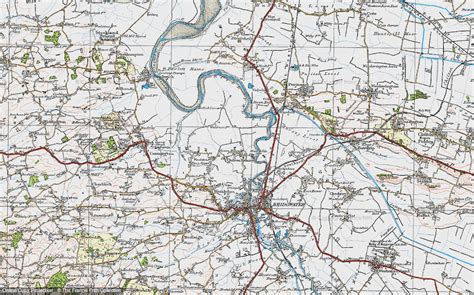 Historic Ordnance Survey Map of Chilton Trinity, 1919