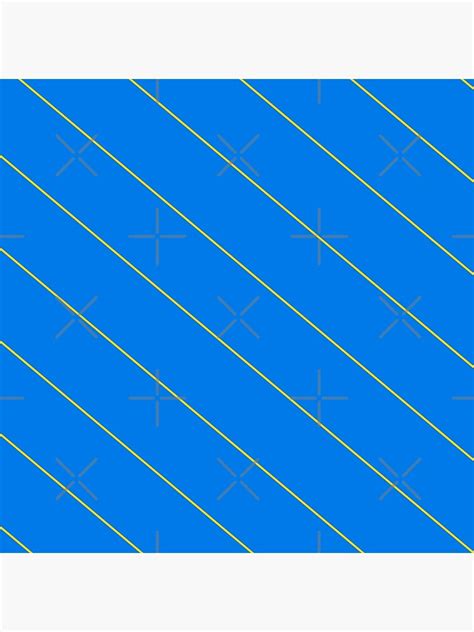 "Blue yellow patterns lines" Poster for Sale by Motiveshop | Redbubble