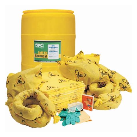 Brady BrightSorb High Visibility 55-Gallon Drum Spill Kit 55-gallon ...