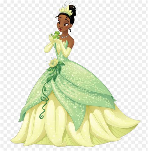 Rincess Tiana Png Picture Black And White Download - Disney Princess Tiana PNG Transparent With ...