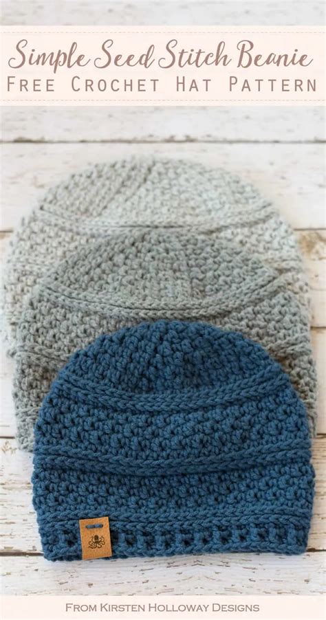 medium weight beanie crochet pattern ( SitnCrochet 2024