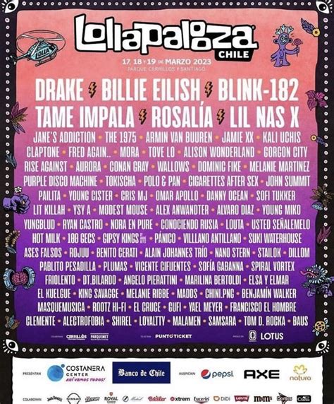 Lollapalooza Reveals Lineups for 2023 Festivals In Argentina, Brazil ...