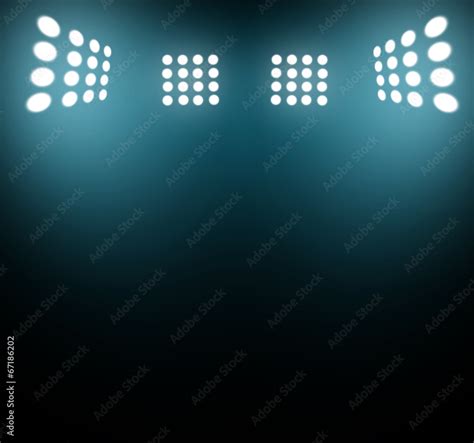 stadium lights at night and stadium Stock Photo | Adobe Stock