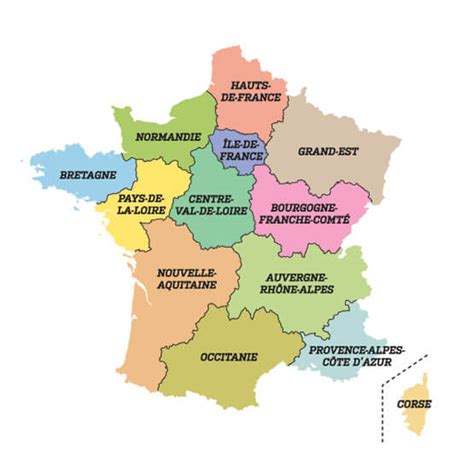 Regions of France - Map & Top Tourist Attractions - France Bucket List