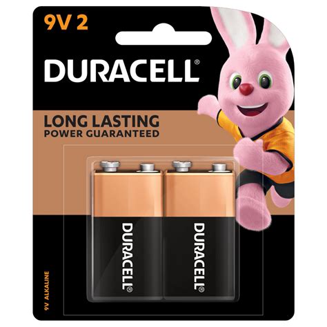 Duracell 9V batteries - Smoke alarm batteries