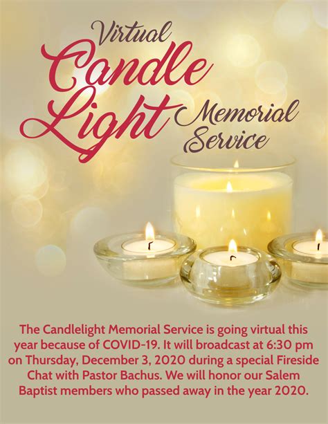 Candle Light Memorial Service