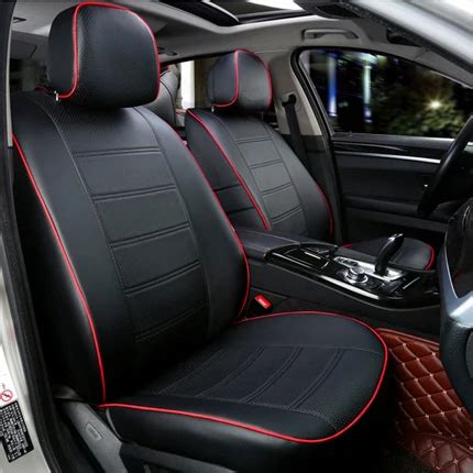 AutoDecorun PU leather seat covers custom fit for Audi Q5 car seat cover accessories styling ...