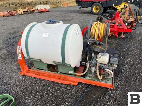 PBM Skid Mounted Sprayer - Booker Auction Company