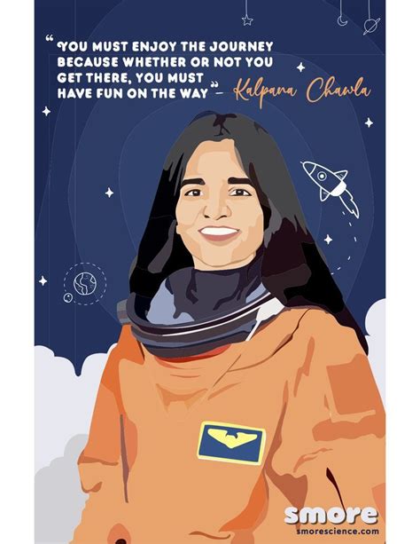 Kalpana Chawla Quotes Poster | Free science posters, Science poster, Quote posters