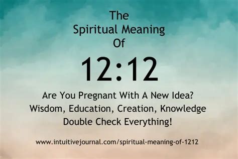 Spiritual Meaning of 1212 : Intuitive Journal - Angel Number 1212