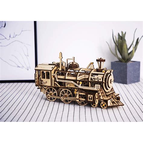 Robotime Locomotive Train 3D Wooden Puzzle - Best Price in Doha,Qatar ...