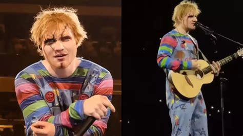 Ed Sheeran roasted over Halloween costume as fans ask 'did you even ...