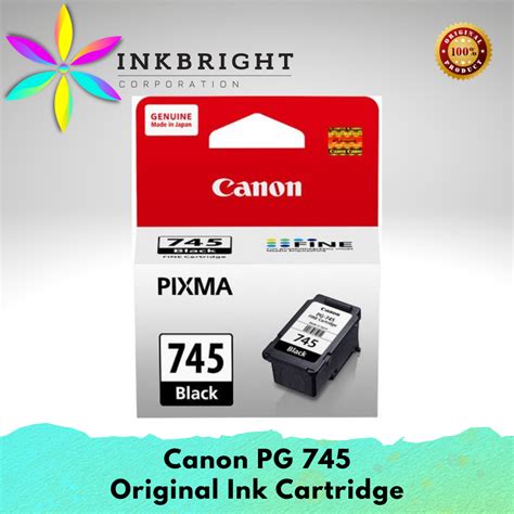 Canon PG 745 Ink Cartridge – Ink Bright Trading