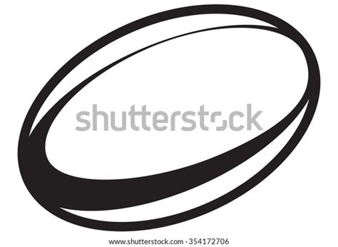 Rugby Ball Outline Royalty-Free Images, Stock Photos & Pictures | Shutterstock