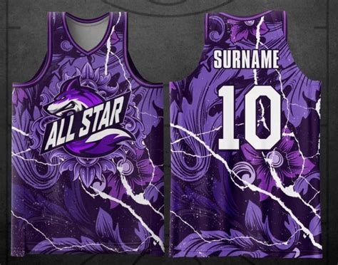 ALLSTAR 15 BASKETBALL PLAYER NEW TRENDY JERSEY FREE CUSTOMIZE OF NAME ...