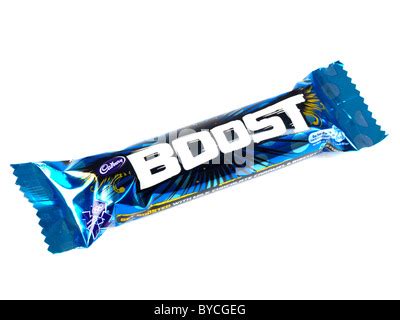 Cadbury Boost Chocolate Bar Stock Photo - Alamy