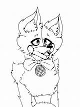 Drawing Funtime Foxy  Coloring Nation sketch template