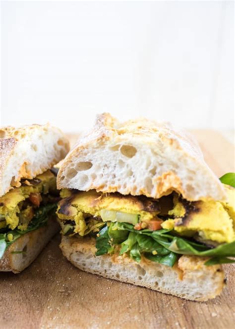 Vegan Omelette Sandwich - You will LOVE it!