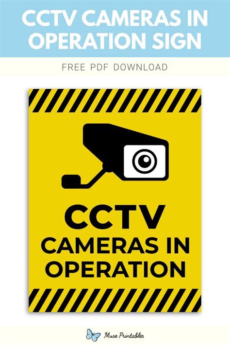 a yellow and black sign with the words cctv cameras in operation written below it