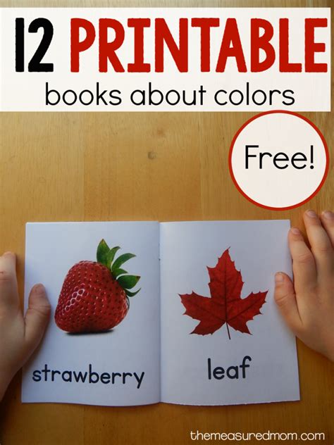 Printable books about colors | Colors for toddlers, Toddler learning activities, Teaching toddlers