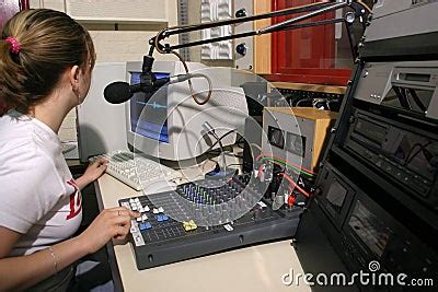 Radio Studio On Air Stock Photos - Image: 37033